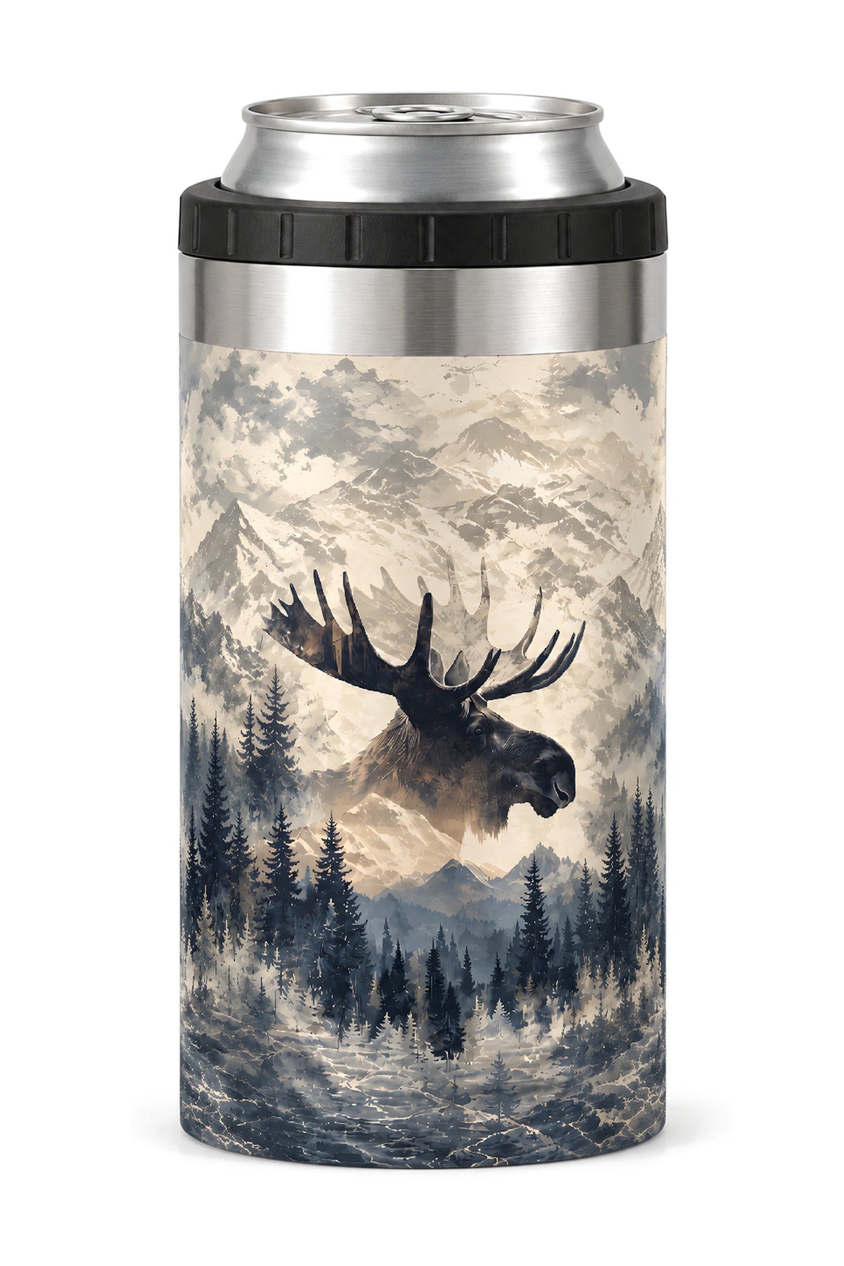 Mountain Moose Heritage can cooler - front