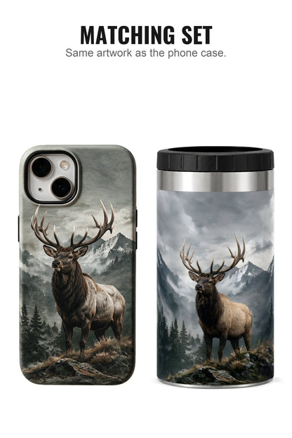 Elk High Ridge Monarch can cooler with matching phone case