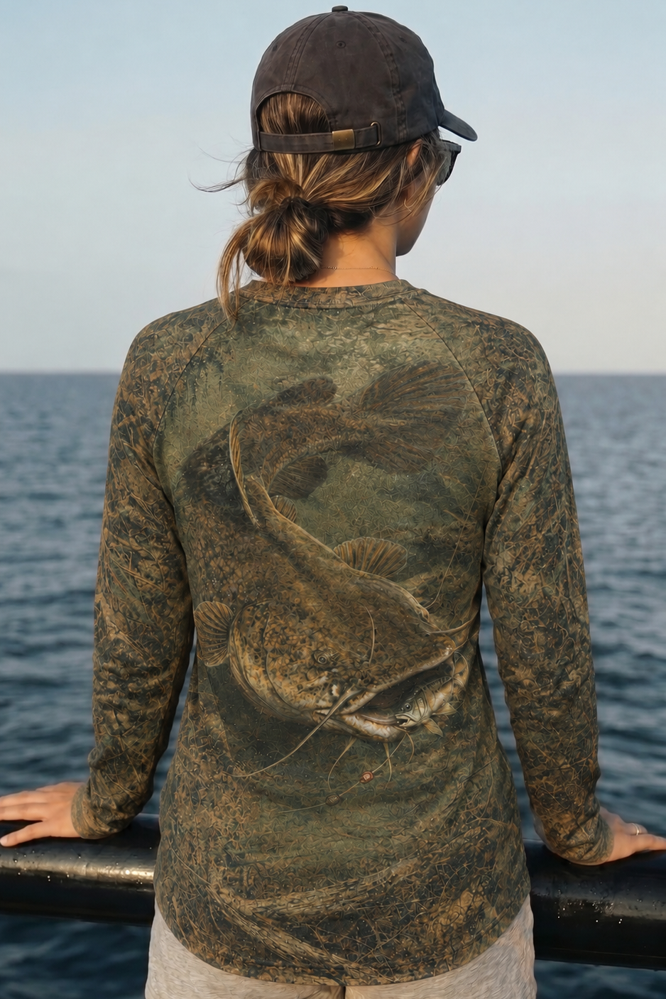 Women’s Fishing Long Sleeve - Stillwater Catfish - AOW01