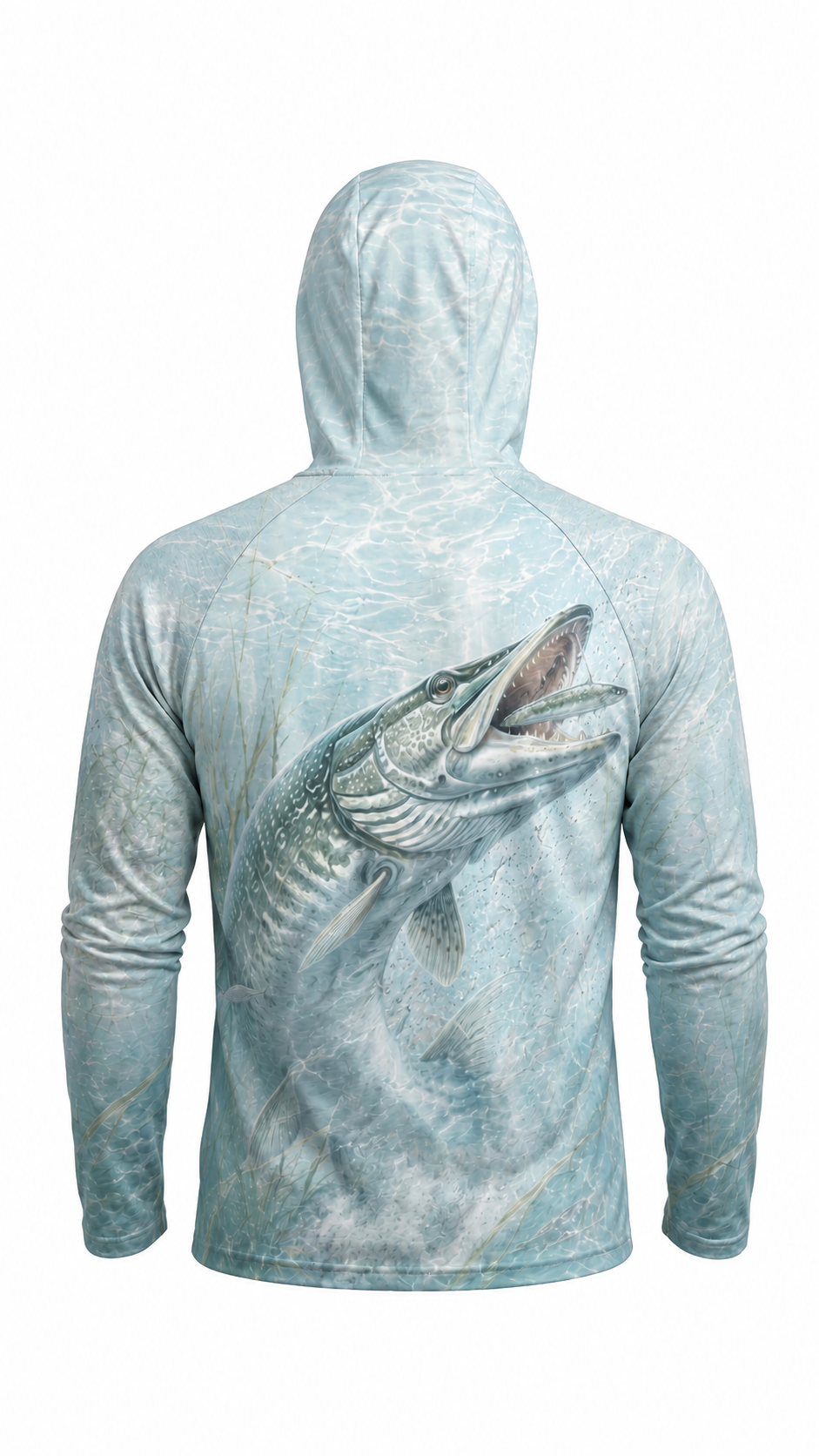 AirLite Fishing Sun Hoodie - Ghost Bay Musky - MHL011