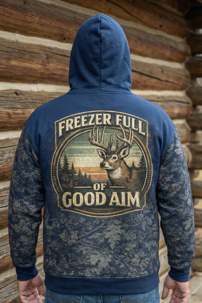 Performance Hunting Fleece-Lined Hoodie - Freezer Full Of Good Aim – GN6K