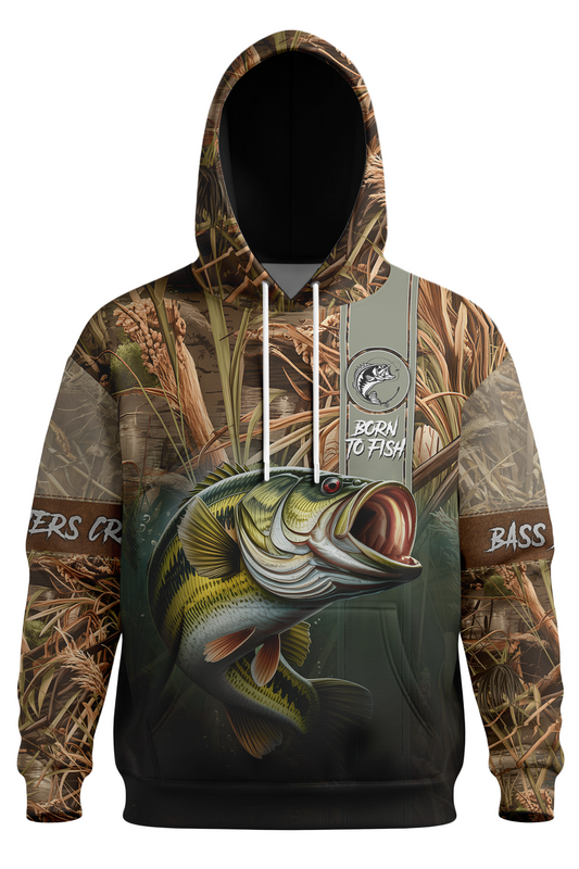Everyday Hunter Hoodie - Born To Fish - X2F7