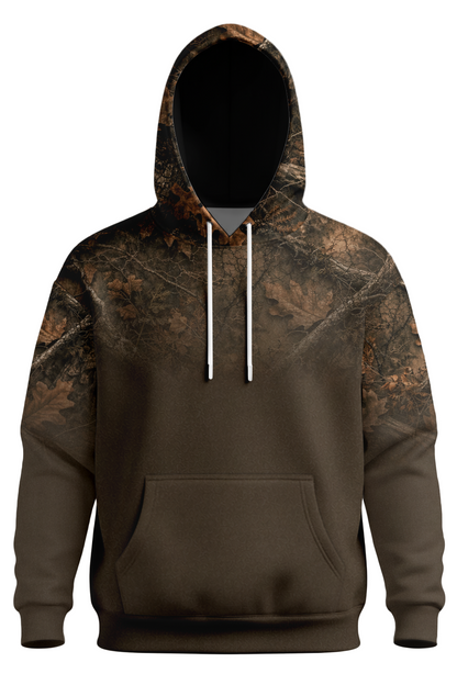 Hunter Fleece Hoodie - Autumn Forest Stag – DK7M