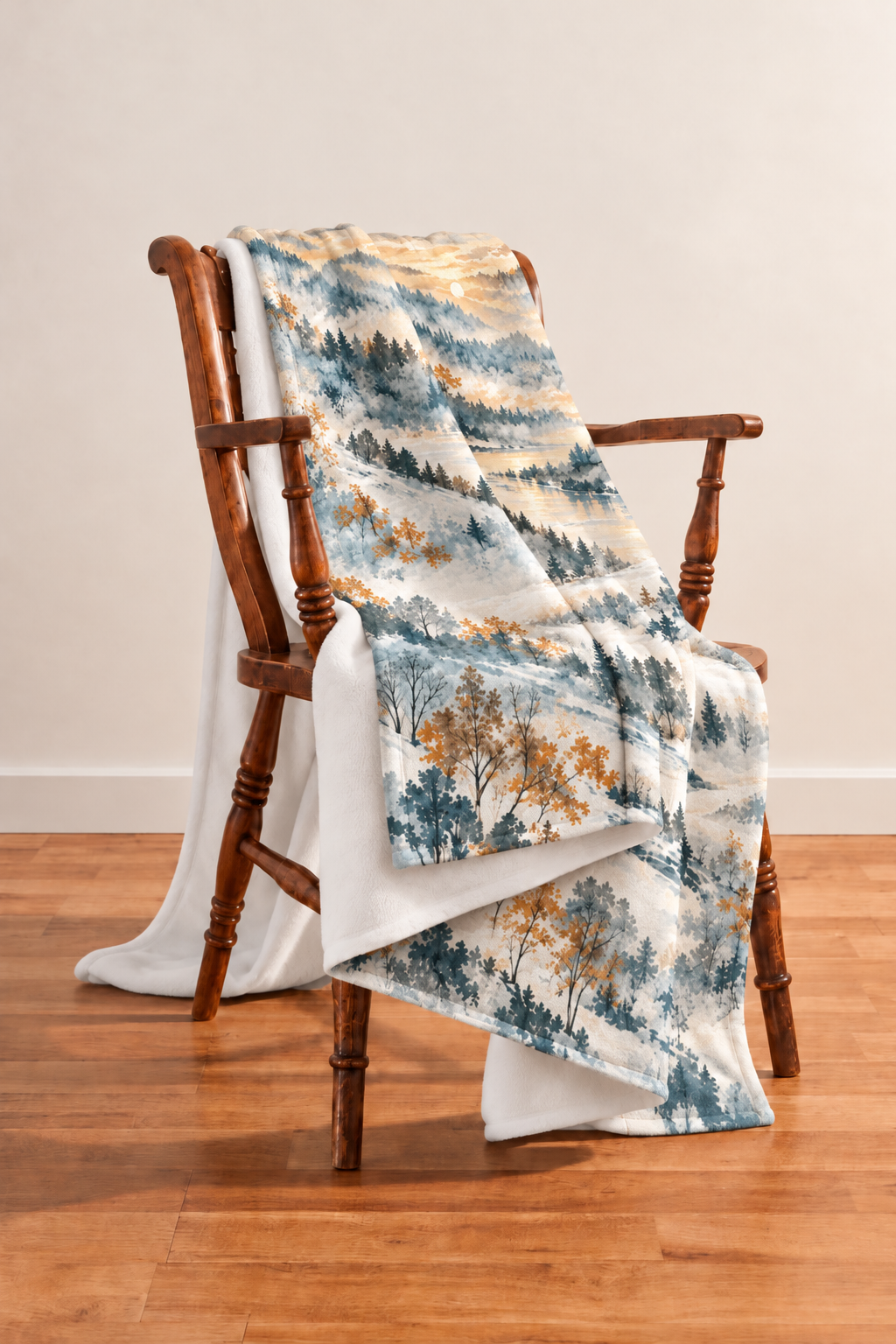 Misty Valley Whitetail Fleece Throw