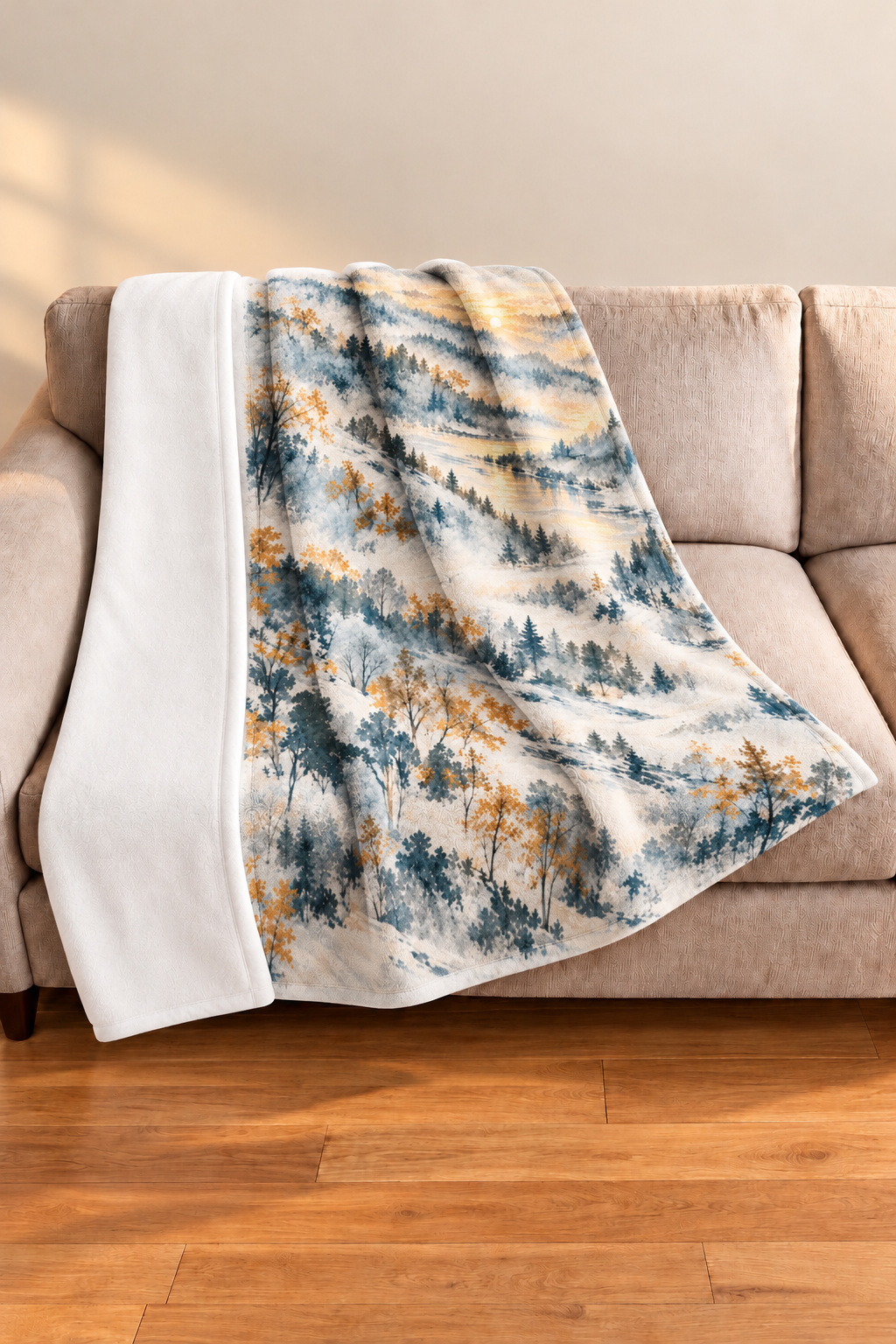 Misty Valley Whitetail Fleece Throw