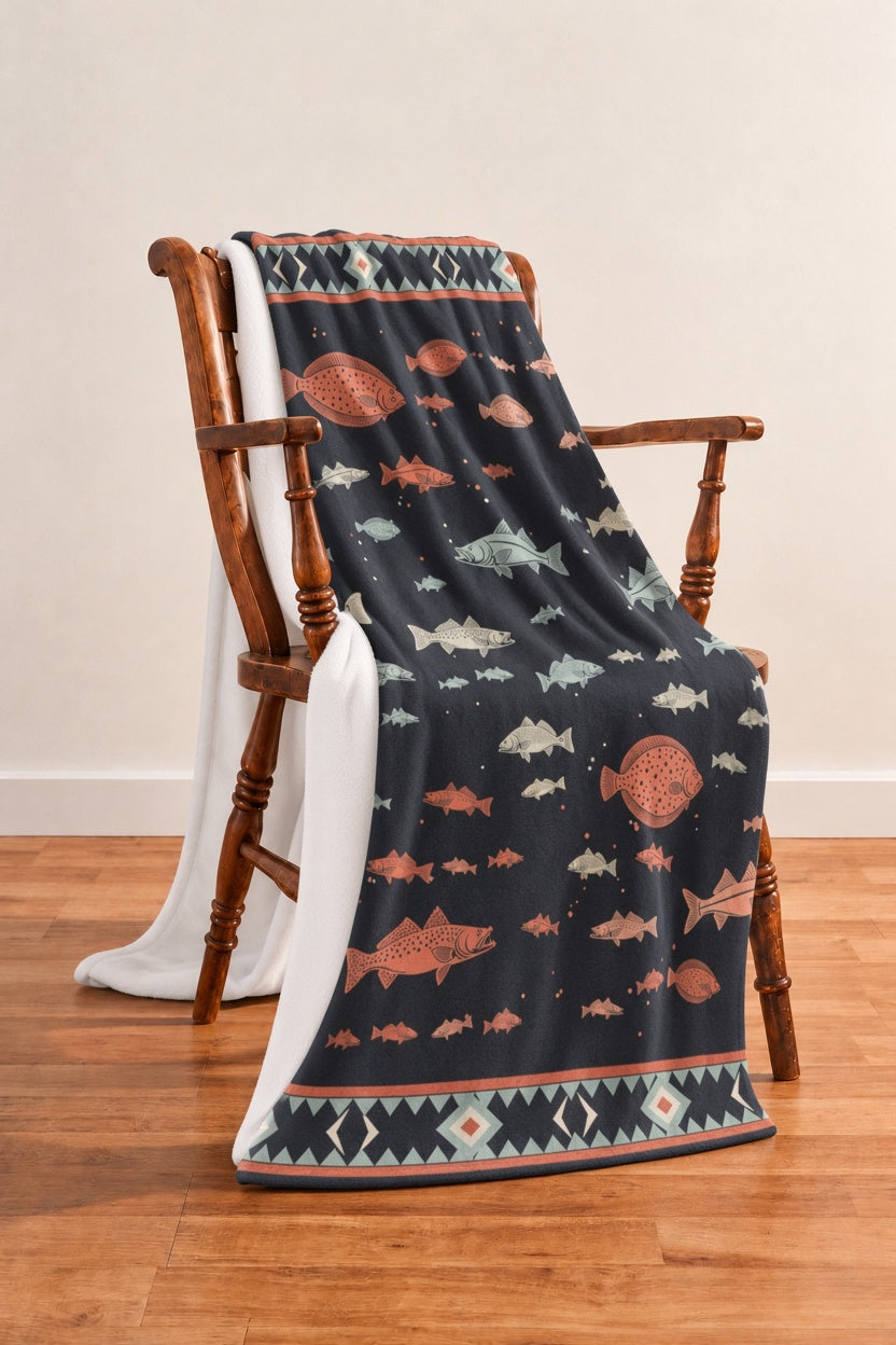 Inshore Slam Fleece Throw