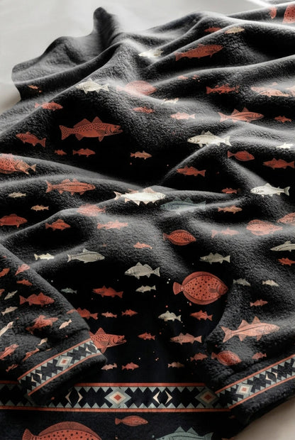 Inshore Slam Fleece Throw