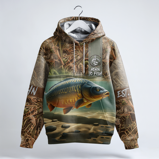 Carp Legend Personalized Hoodie