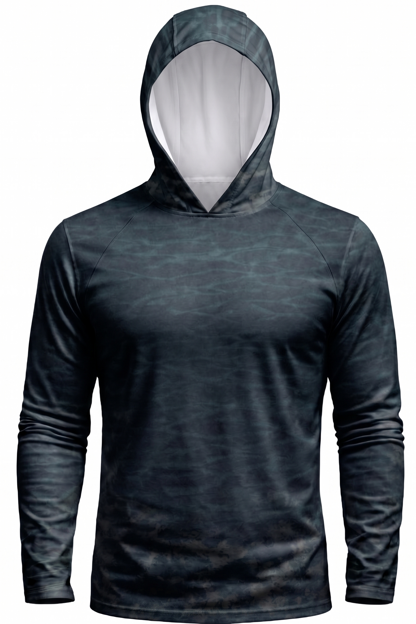 AirLite Fishing Sun Hoodie - Deep Stealth Pike - TBT59