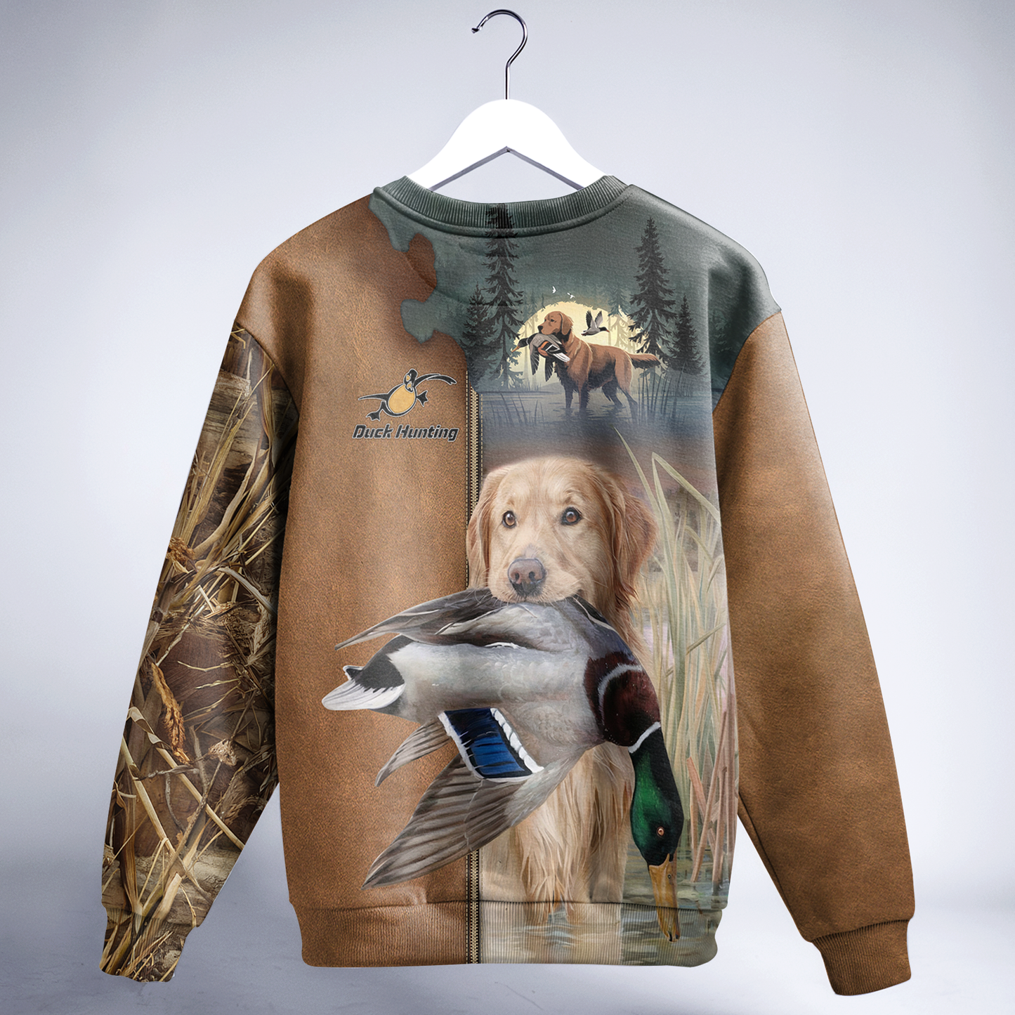 Retriever's Triumph Sweatshirt - Duck Hunting Collection