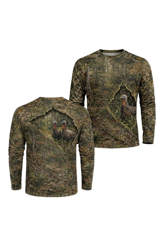 Performance Hunting Long Sleeve - Woodland Turkey - WG1T