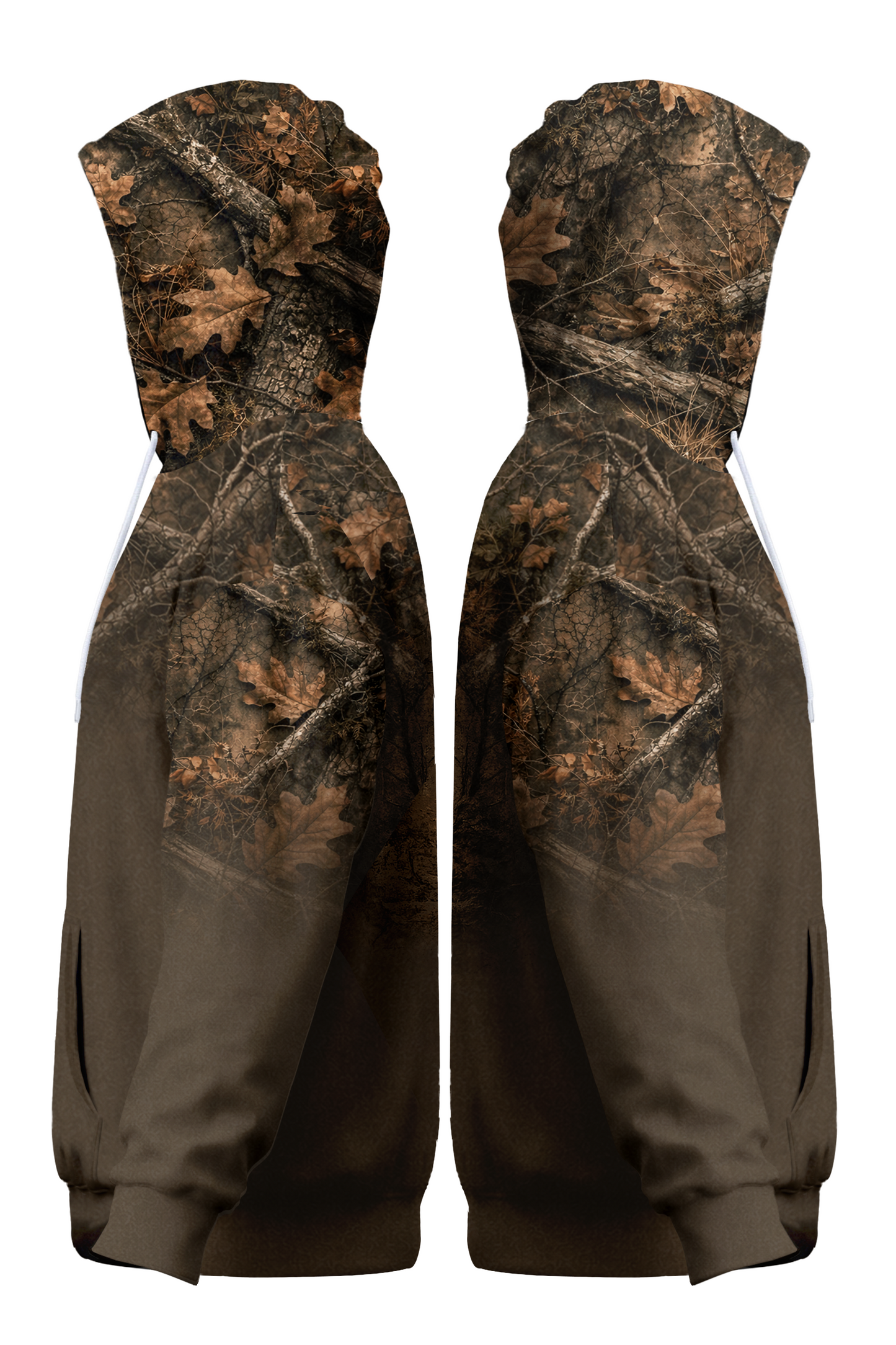 Hunter Fleece Hoodie - Autumn Forest Stag – DK7M