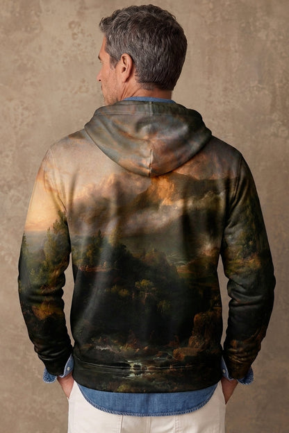 "The Course of Empire: The Savage State" Hoodie
