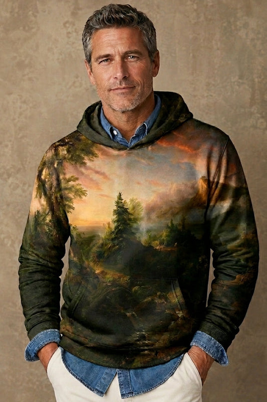 "The Course of Empire: The Savage State" Hoodie
