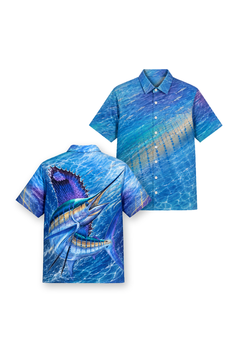 Short Sleeve Shirt - Sailfish Velocity Reef