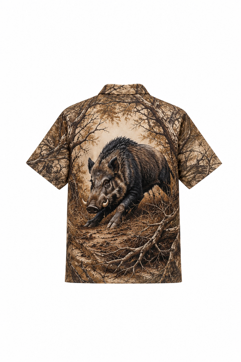Short Sleeve Shirt - Gnarly Hog Thicket