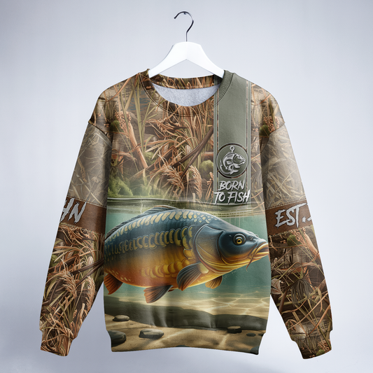 Carp Legend Personalized Unisex Sweatshirt
