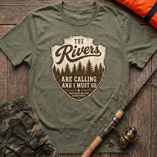 Where Rivers Call Backcountry T-Shirt