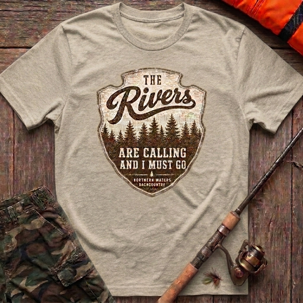 Where Rivers Call Backcountry T-Shirt