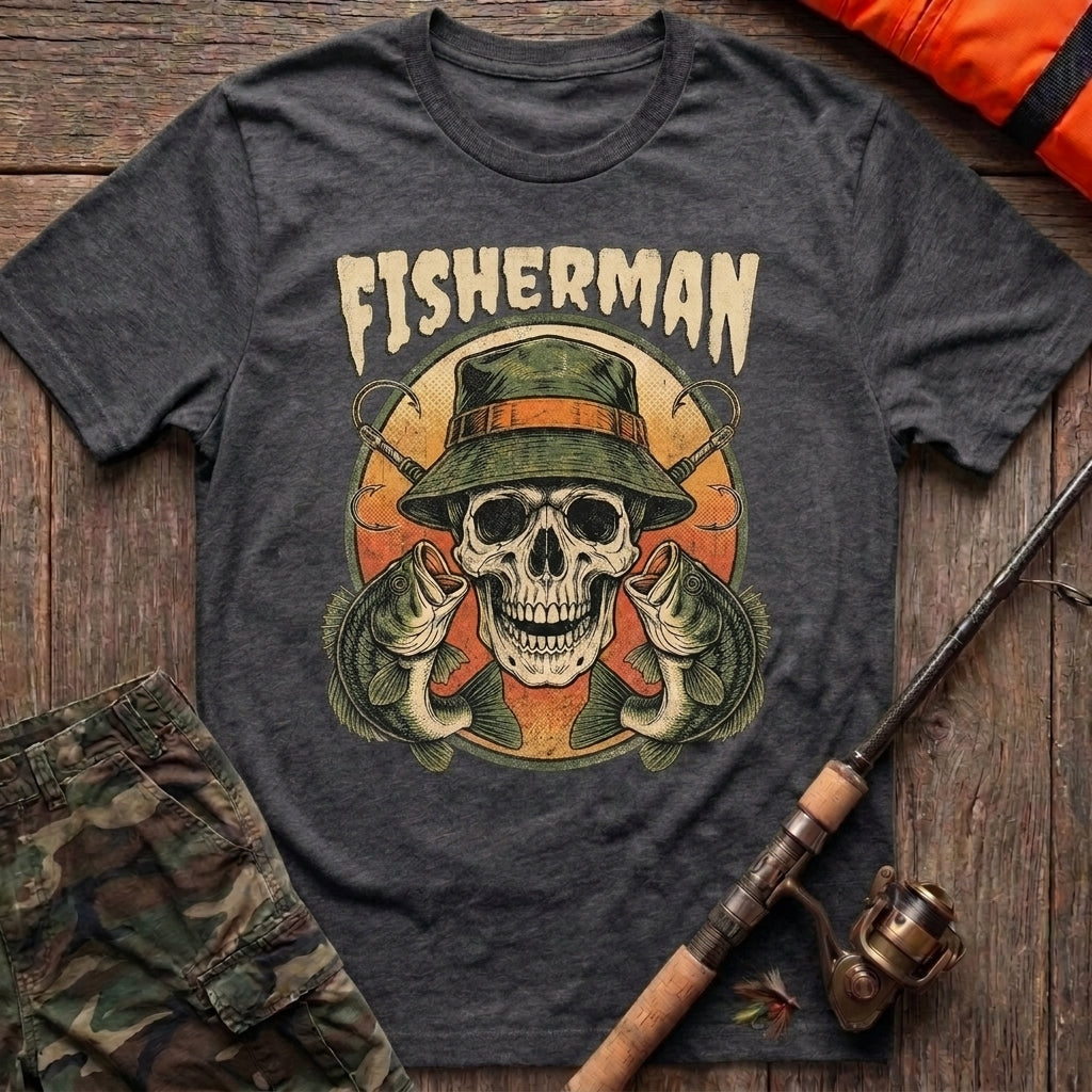 Whispering Waters Fisherman T-Shirt