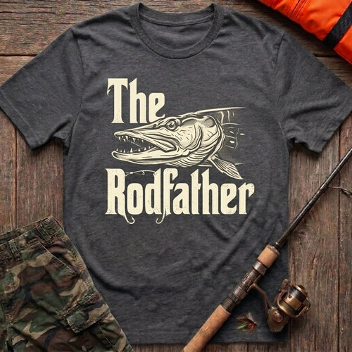 The Rodfather Fishing T-Shirt