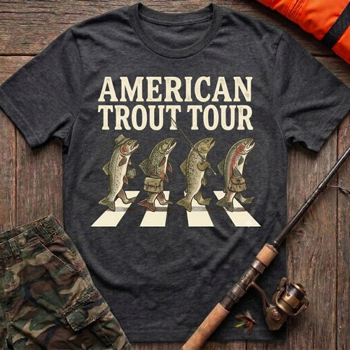 American Trout Tour Fishing T-Shirt