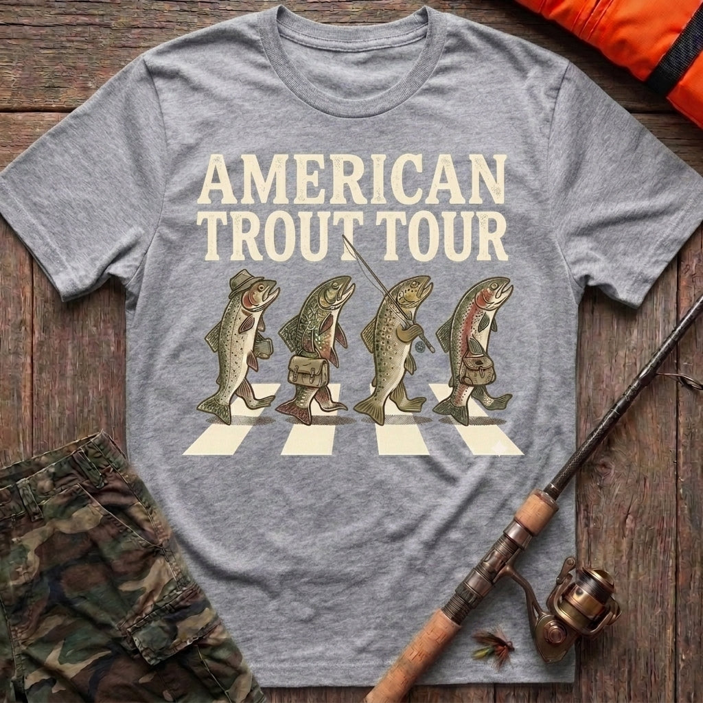 American Trout Tour Fishing T-Shirt