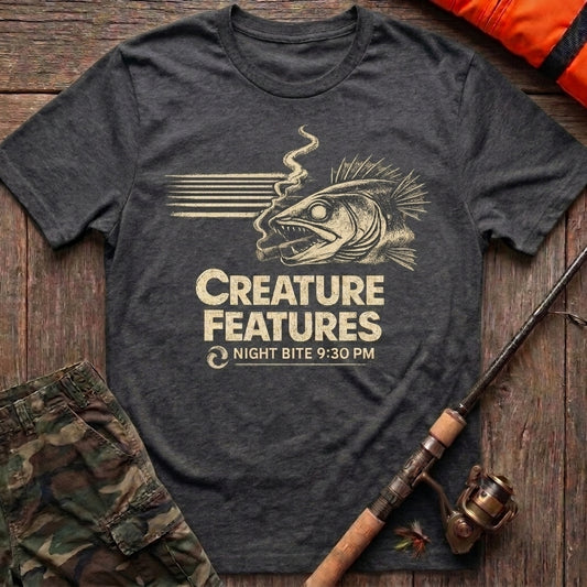 Creature Features Walleye Night Bite T-Shirt