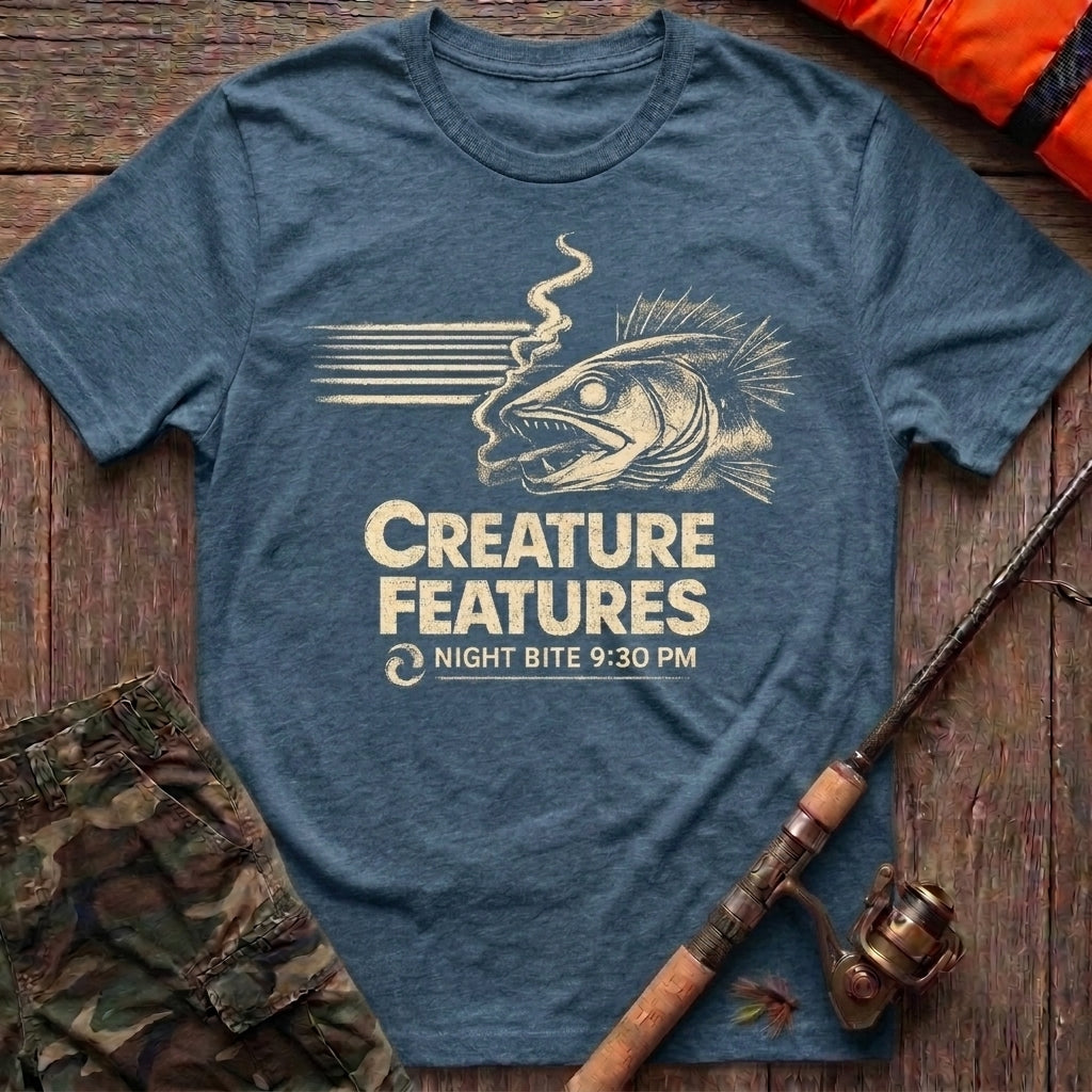 Creature Features Walleye Night Bite T-Shirt