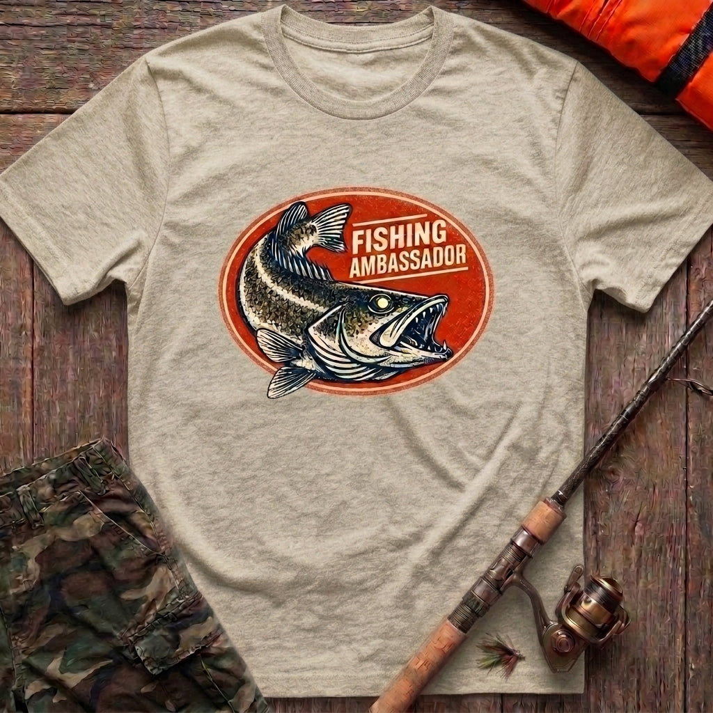 Fishing Ambassador Gentle Wave T-Shirt