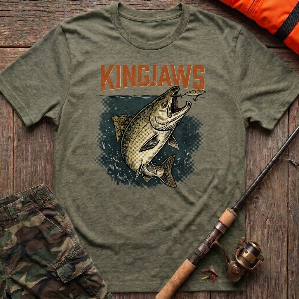 King Jaws King Salmon T-Shirt