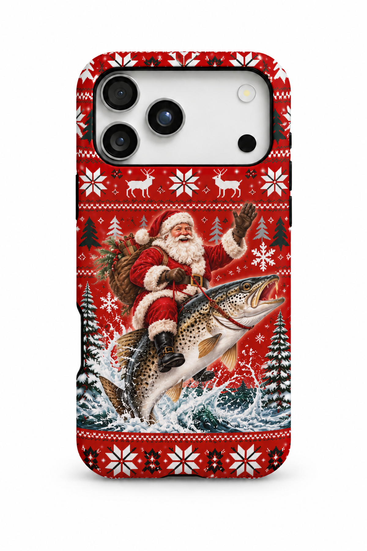 Santa Speckled Trout Sleigh Ride - TPC018U