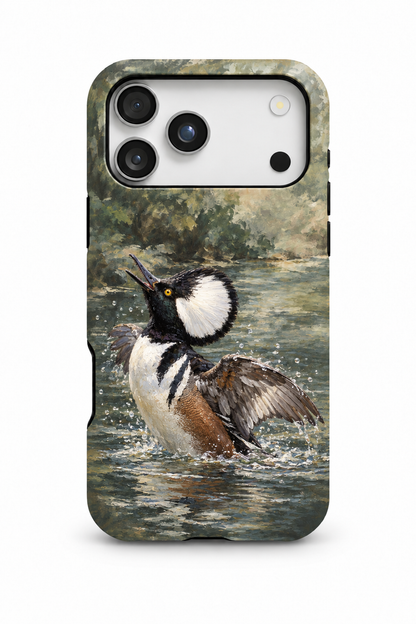 Hooded Merganser Crest Flare - TPC039U