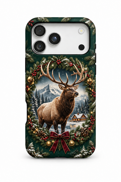 Christmas Lodge Monarch Elk - TPC358V