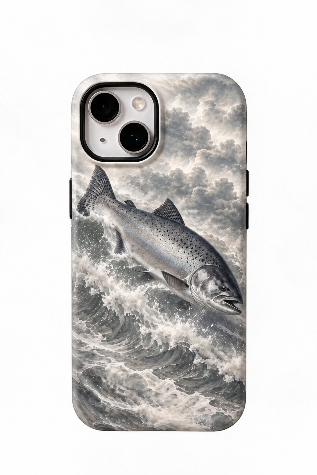 Silver Cloud Salmon Leap - TPC546K