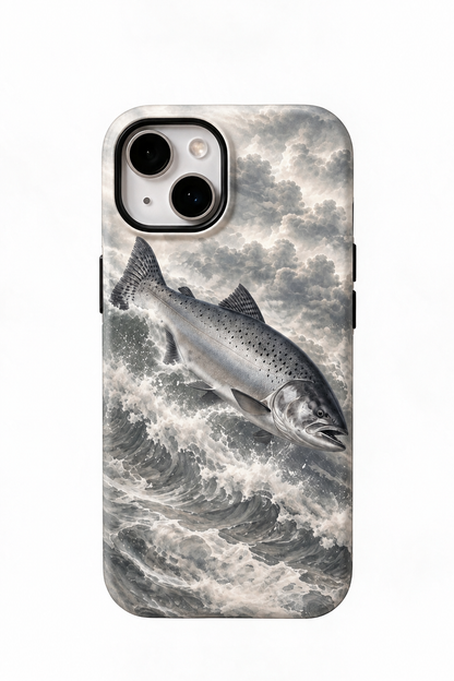 Silver Cloud Salmon Leap - TPC546K