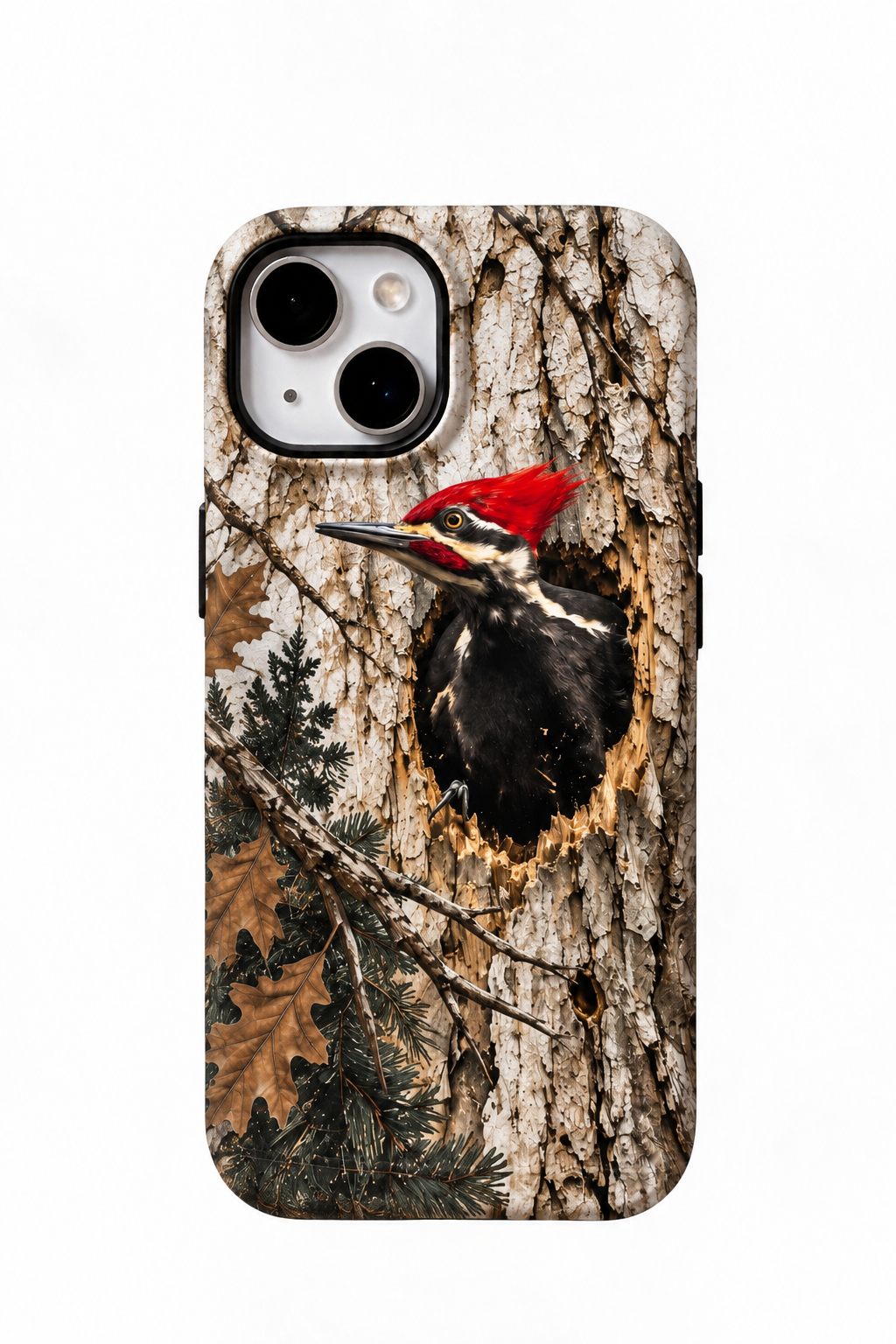 Crimson Crest Woodpecker Hollow - TPC574K
