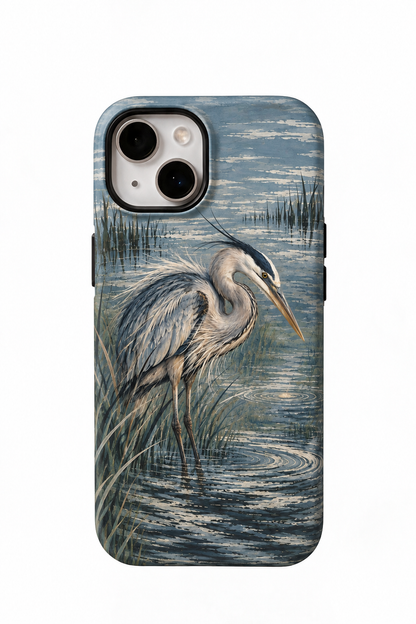 Misty Marsh Heron Sentinel - TPC575K