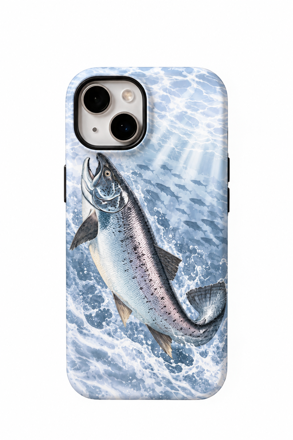 Silver Steelhead Whitewater Leap - TPC585K