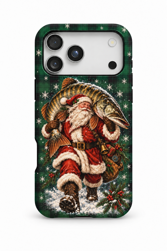 Green Plaid Santa Musky - TPC592K