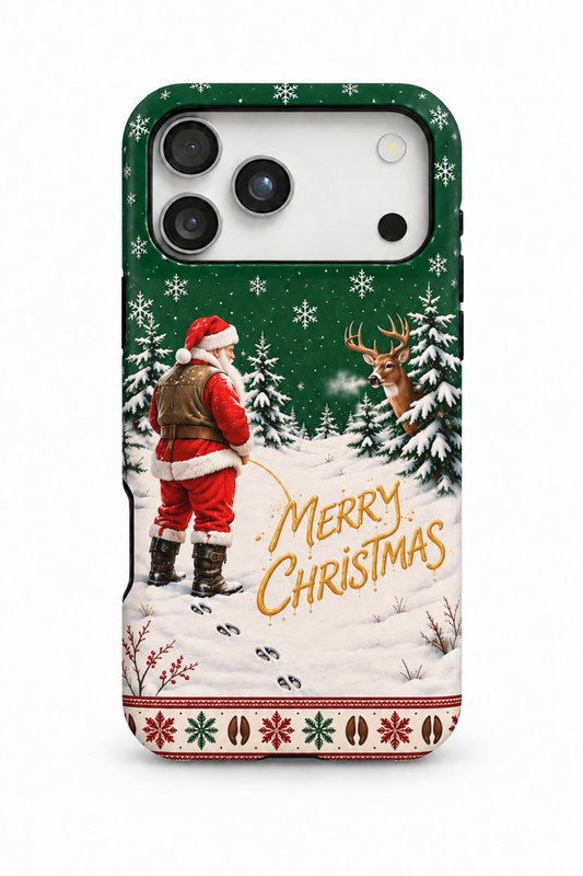 Santa Peeing Snow Buck - TPC643K