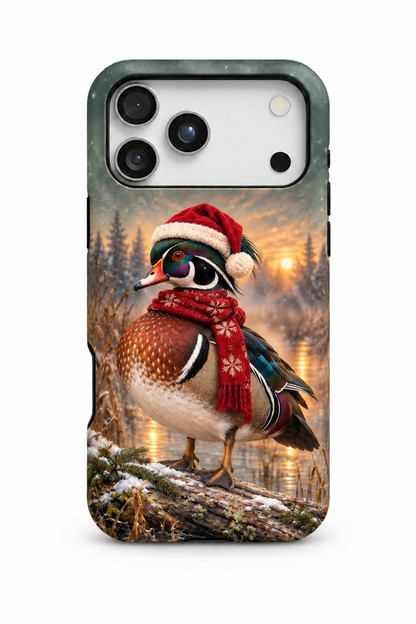 Festive Wood Duck Timber Sunset - TPC644K