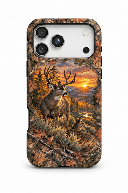 Mule Deer Autumn Sunset Horizon - TPC685K