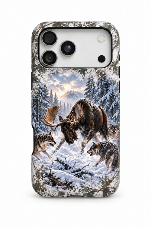 Moose Frostbound Wolf Stand - TPC693K