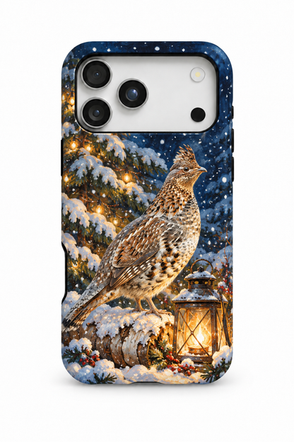 Ruffed Grouse Lantern Log - TPC02XM