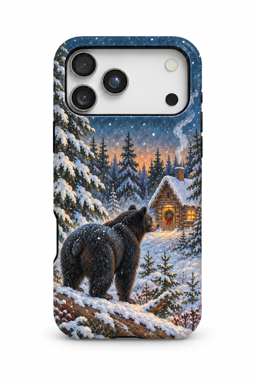 Black Bear Cabin Wreath - TPC21XM