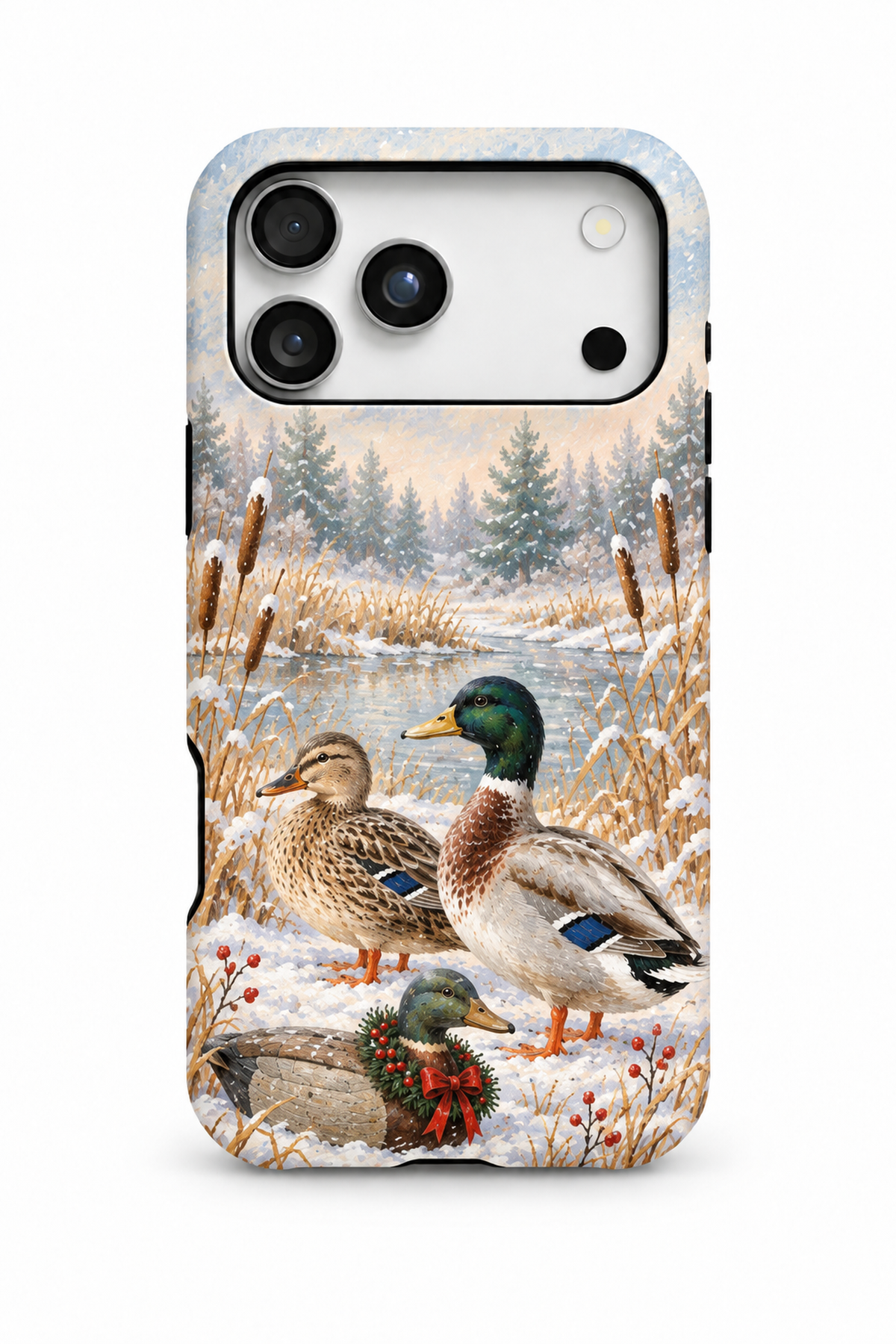 Mallard Decoy Wreath Noel - TPC24XM