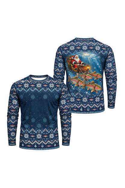 Performance Fishing Long Sleeve - Under-Ice Trout Sleigh - ULS366V image 1