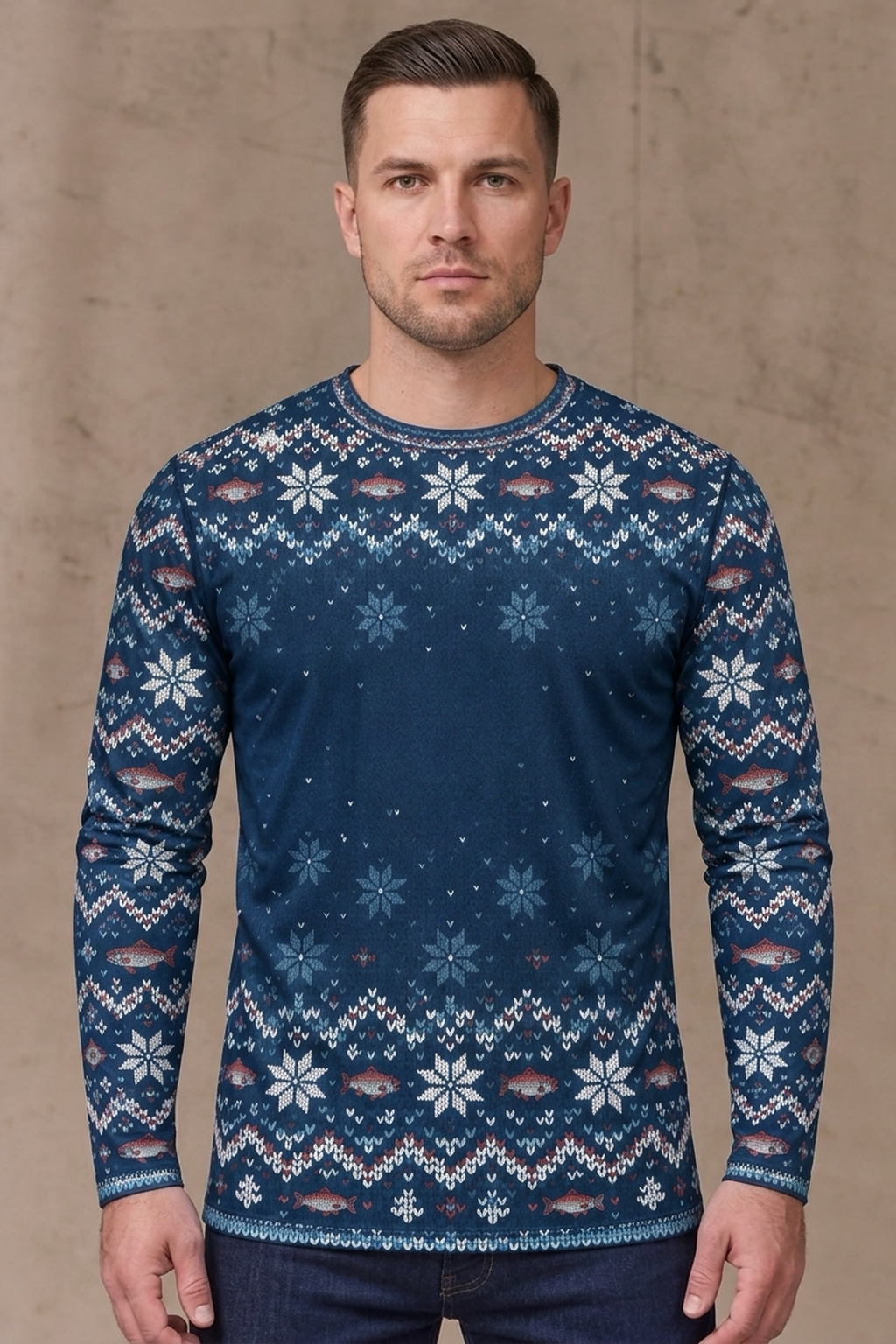 Performance Fishing Long Sleeve - Under-Ice Trout Sleigh - ULS366V image 3