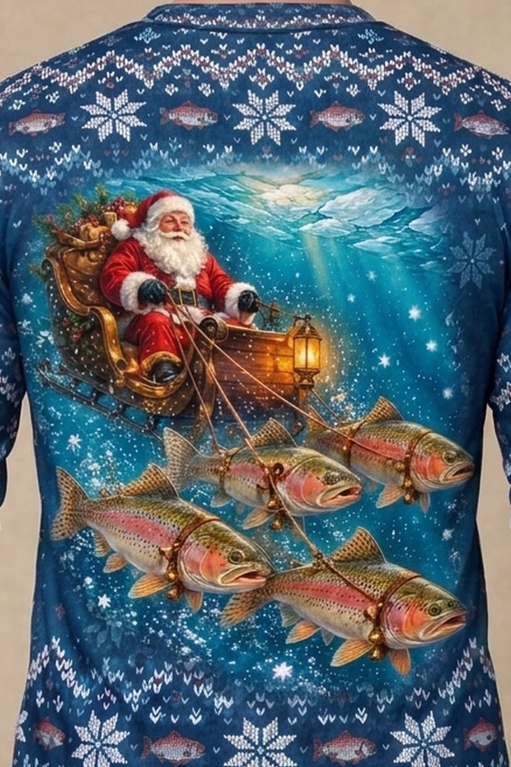 Performance Fishing Long Sleeve - Under-Ice Trout Sleigh - ULS366V image 4